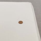 Throw Away Sofa by Willie Landels for Zanotta 1965 in white vinyl