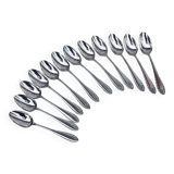 12 silverplated teaspoons
