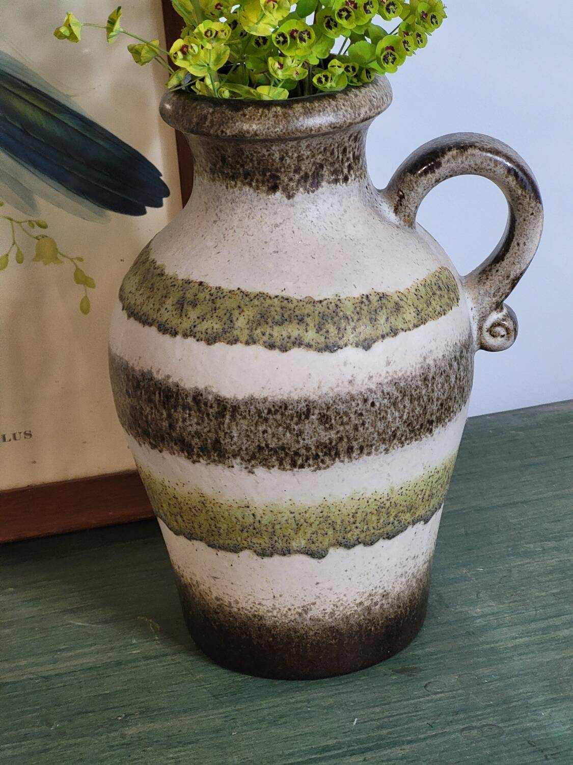 West germany jug vase