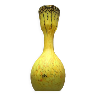 Legras glass vase