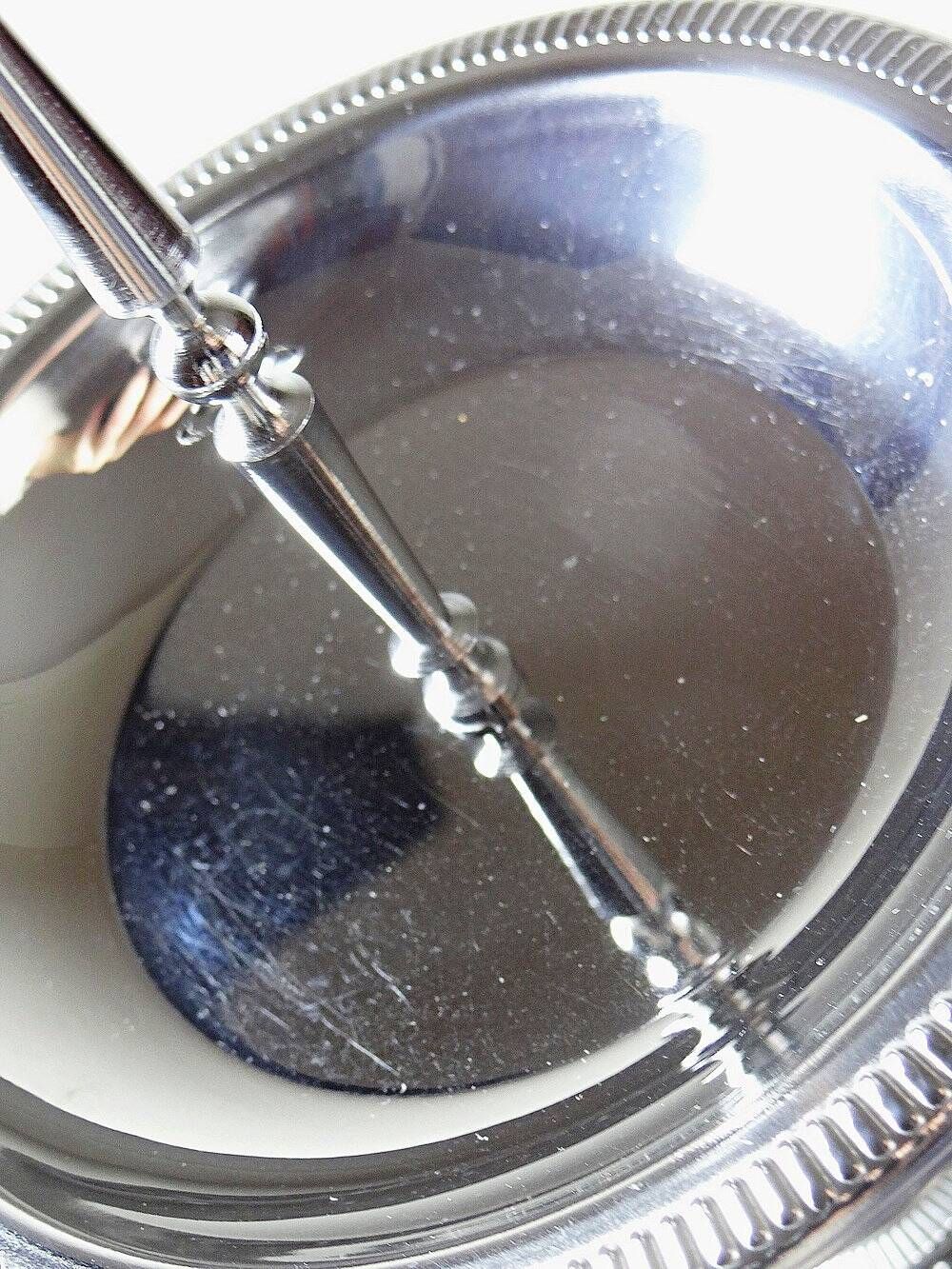 Silent servant display Jean Couzon Vintage stainless steel from the 60s-70s.