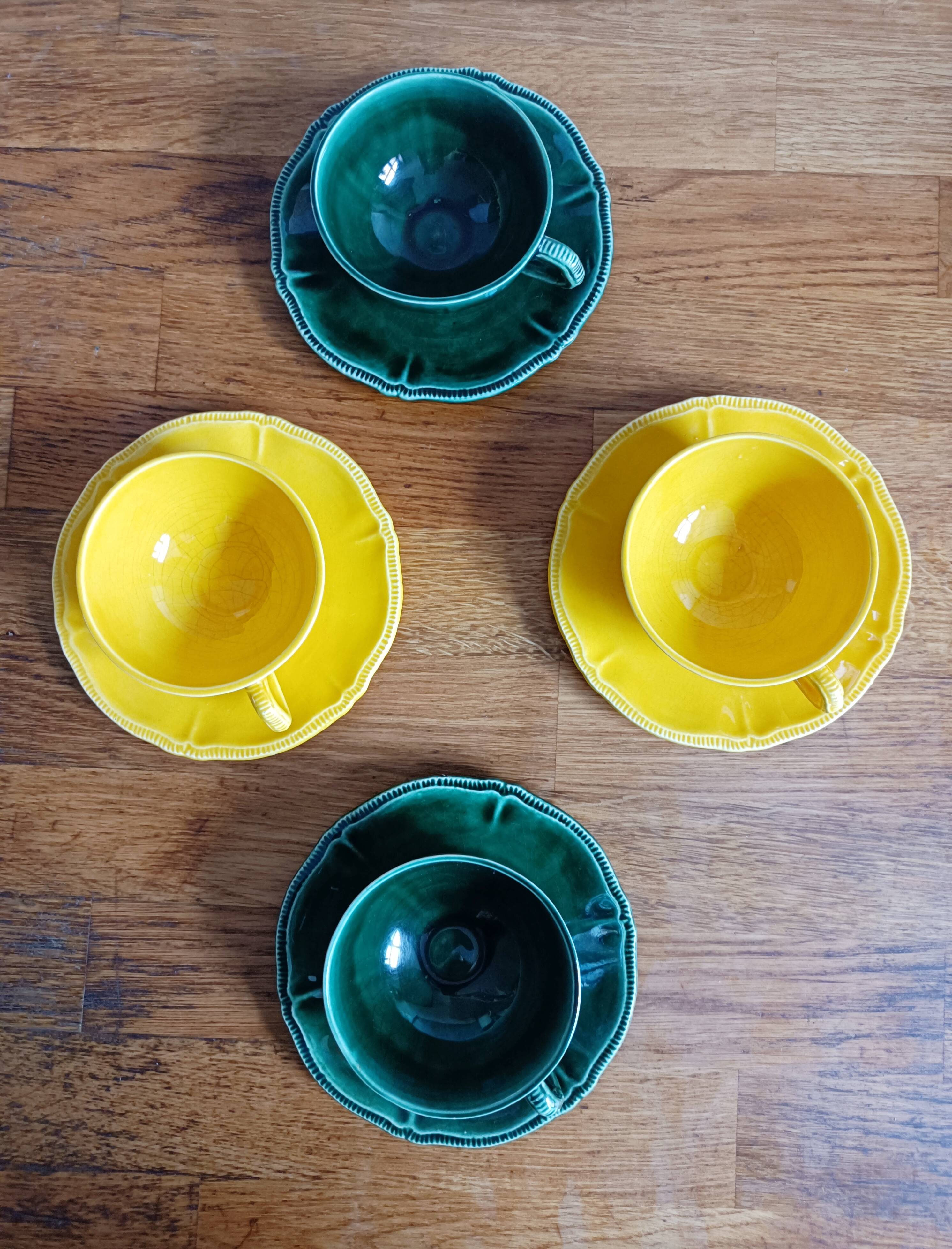 Lot de 8 tasses à café Longchamp multicolore