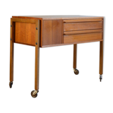 Scandinavian teak worker vintage 1960