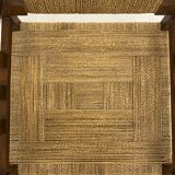 Francis Jourdain armchair in oak and rope 1930