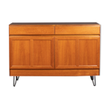 Retro teak 1960s mcintosh mid century sideboard on hairpin legs