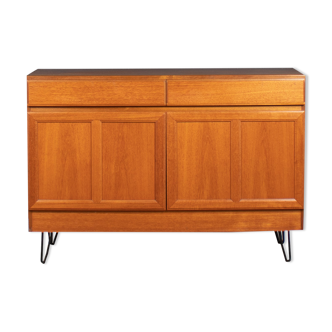 Retro teak 1960s mcintosh mid century sideboard on hairpin legs