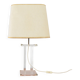 Table lamp » Crystal » David Lange vintage 1970s