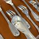Christofle France, 12 dessert cake forks 1970/1980 in new condition.