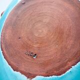 Vintage studio art pottery candy bowl by Alexandre De Wemmel, Belgium, 1950s.