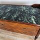 1960s sideboard in mahogany, glass and brass