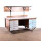 Vintage metal workbench