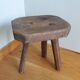 Brutalist tripod farm stool