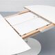 Extendable custom Knoll Tulip Dining Table, 1980