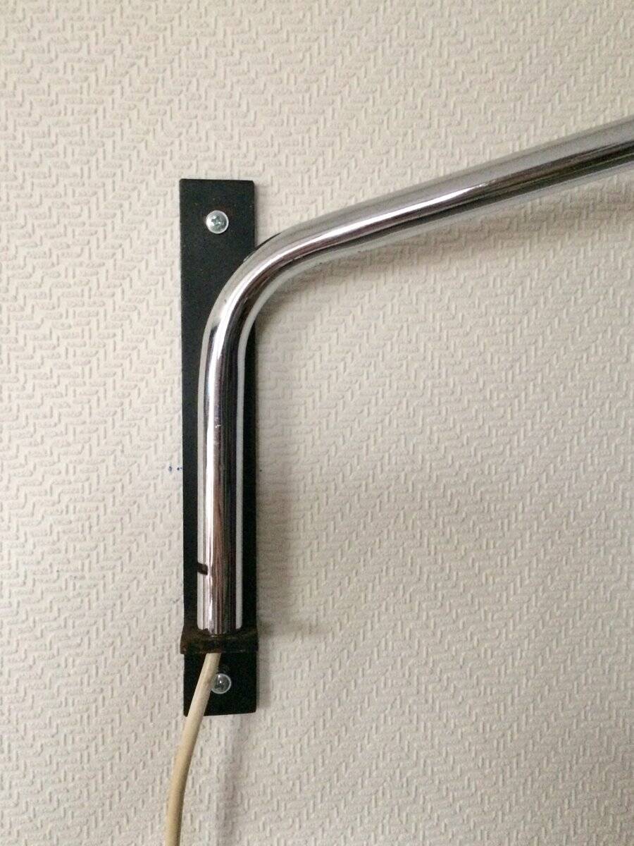 Mid-Century Extendable Cylinder Wall Lamp, 1960s