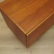 Danish teak cabinet with adjustable shelves, 1960s