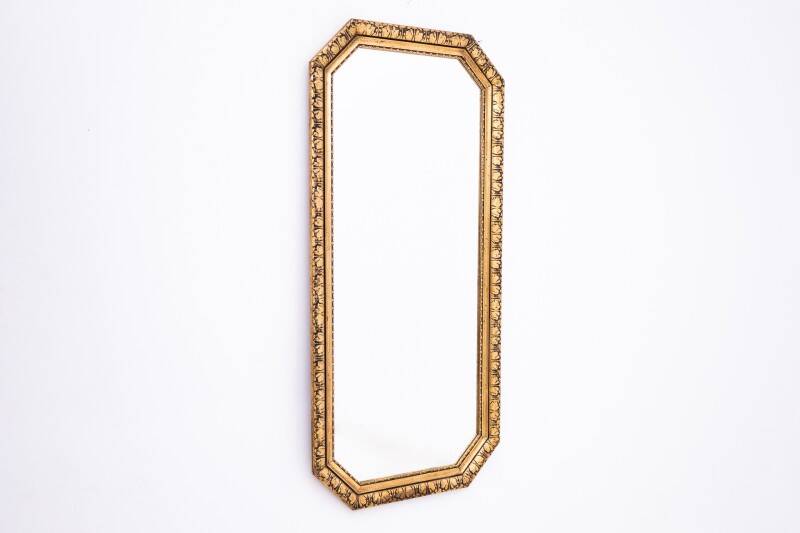 Antique mirror, Western Europe.