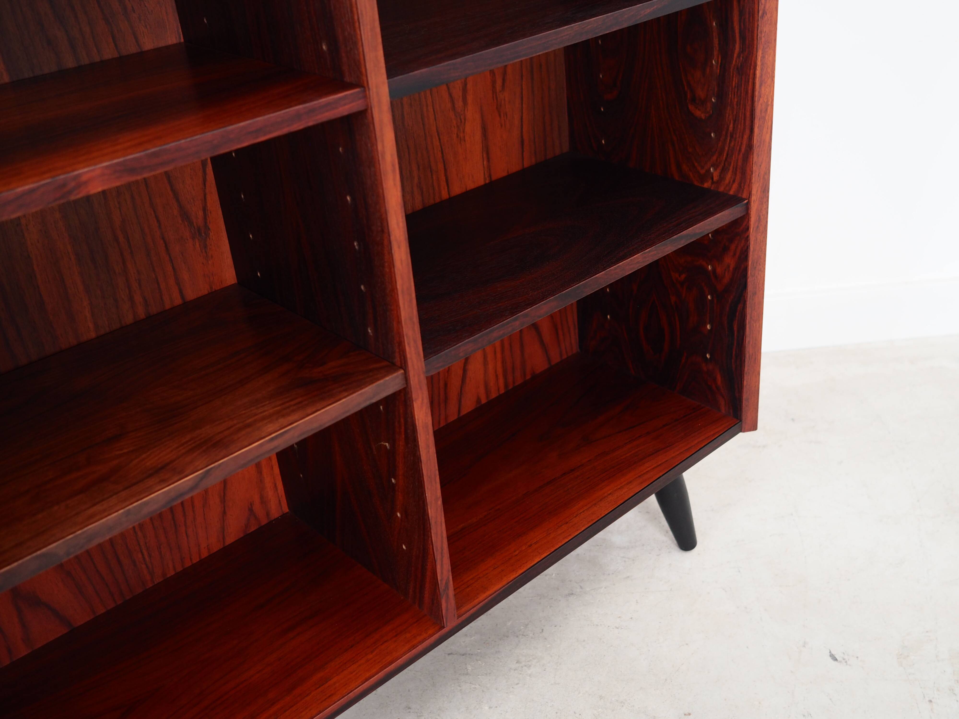 Rosewood bookcase, Danish design, 1970s, manufacture: Brouer
