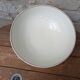 Vintage ironstone salad bowl Salins model Nénuphar 28cm