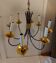 Chandelier design 8 gold brass metal lights