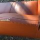 30-40 years vintage mustache club sofa