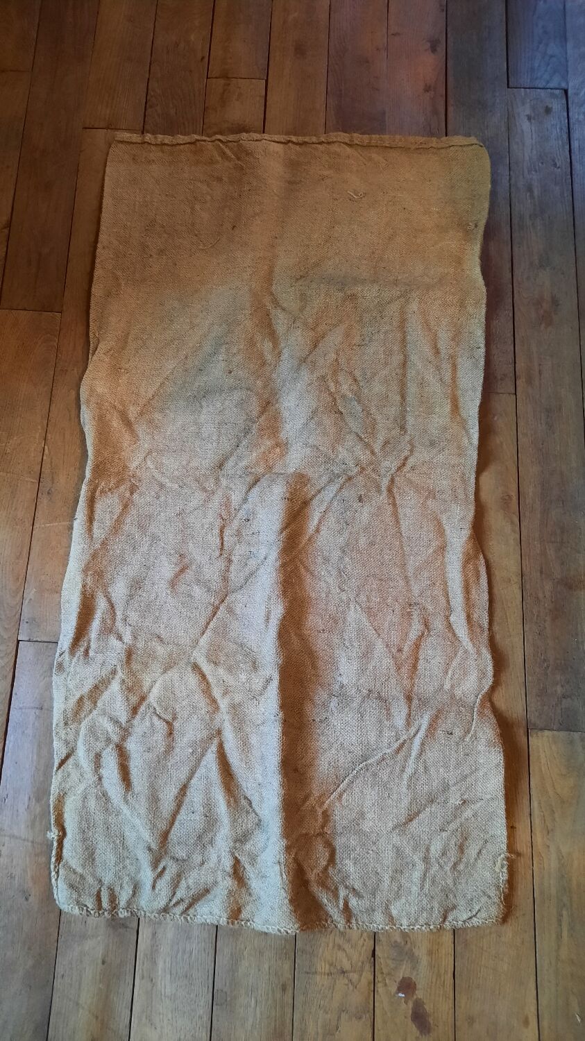 Set of 5 bags in burlap potash from Alsace