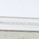 Empty pocket or square Nevada glass ashtray