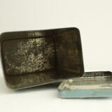 Old metal box "Vichy-Prunelle"