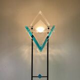 Post-Modern Floor Lamp att. to Mazzega, Italy, 1980s