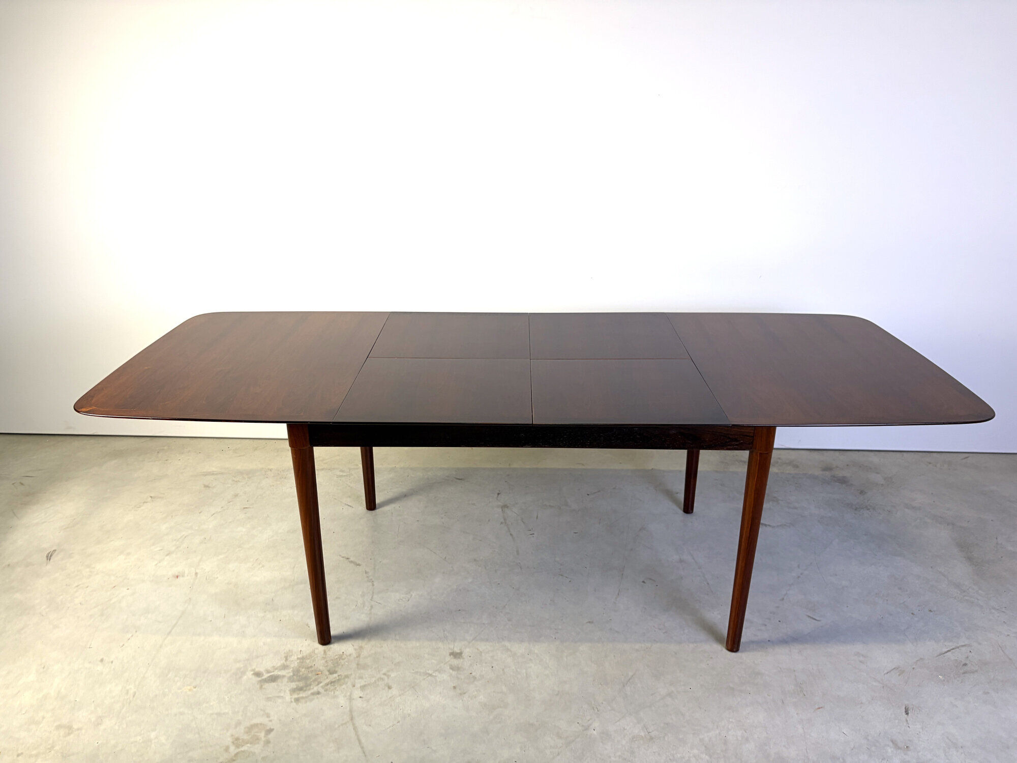 Midcentury Danish extendable dining table in teak, 1960s