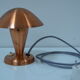 Art deco table lamp with flexible shade,1930's