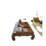 Table basse en bois massif
