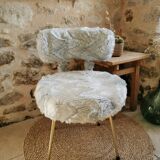 Armchair Vintage moumoute Pelfran