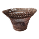 Corbeille vintage osier 23 cm