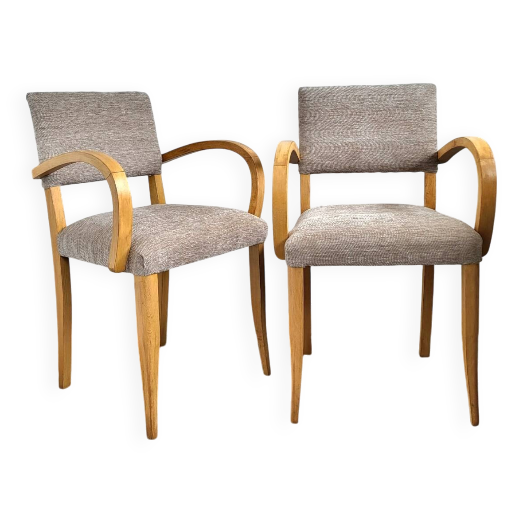 Pair of 1950s bridge chairs