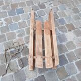 Old wooden sled