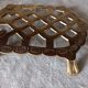 Brass turtle flat bottom