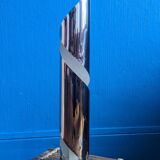 Chrome flame lamp