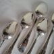 12 Large Silver-Plated Metal Spoons Boulenger Table Cutlery