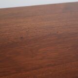 Brutalist coffee table in solid oak