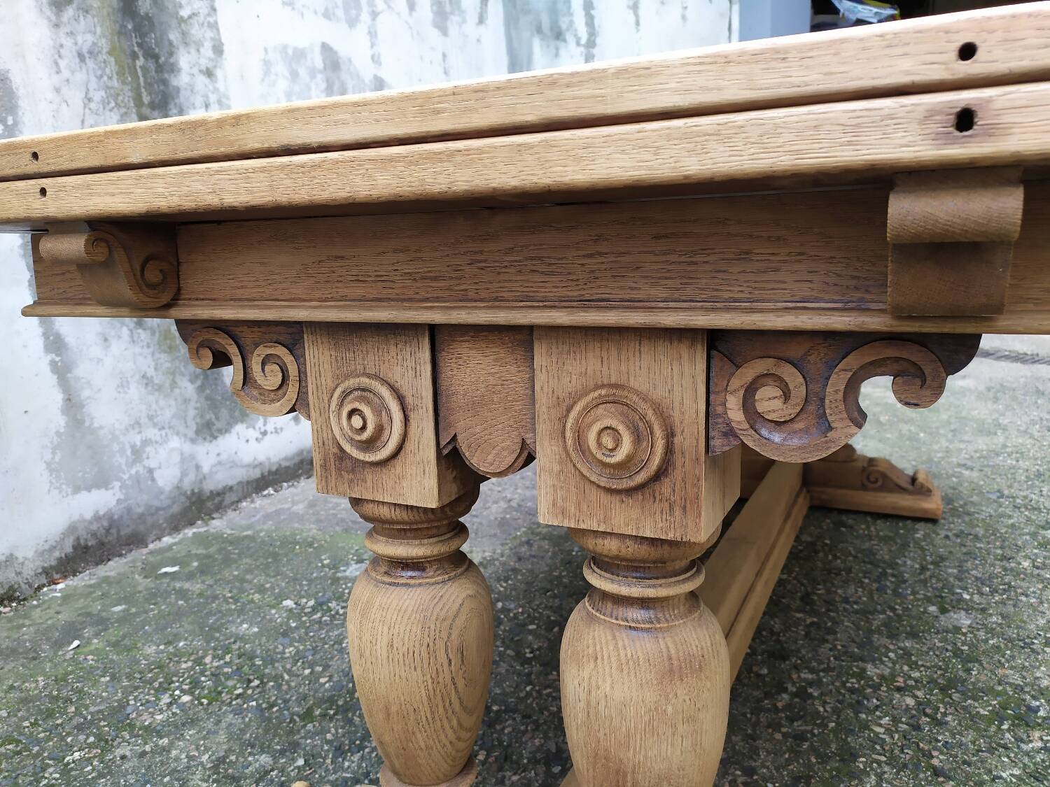 Table monastère chêne