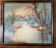 Painting: oil on canvas - lake landscape