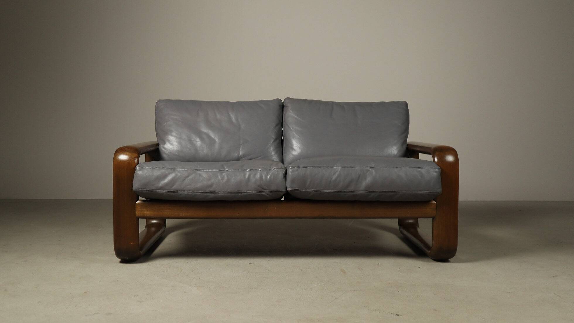"Hombre" two-seat sofa by Burkhard Vogtherr for Rosenthal Furniture, 1970s