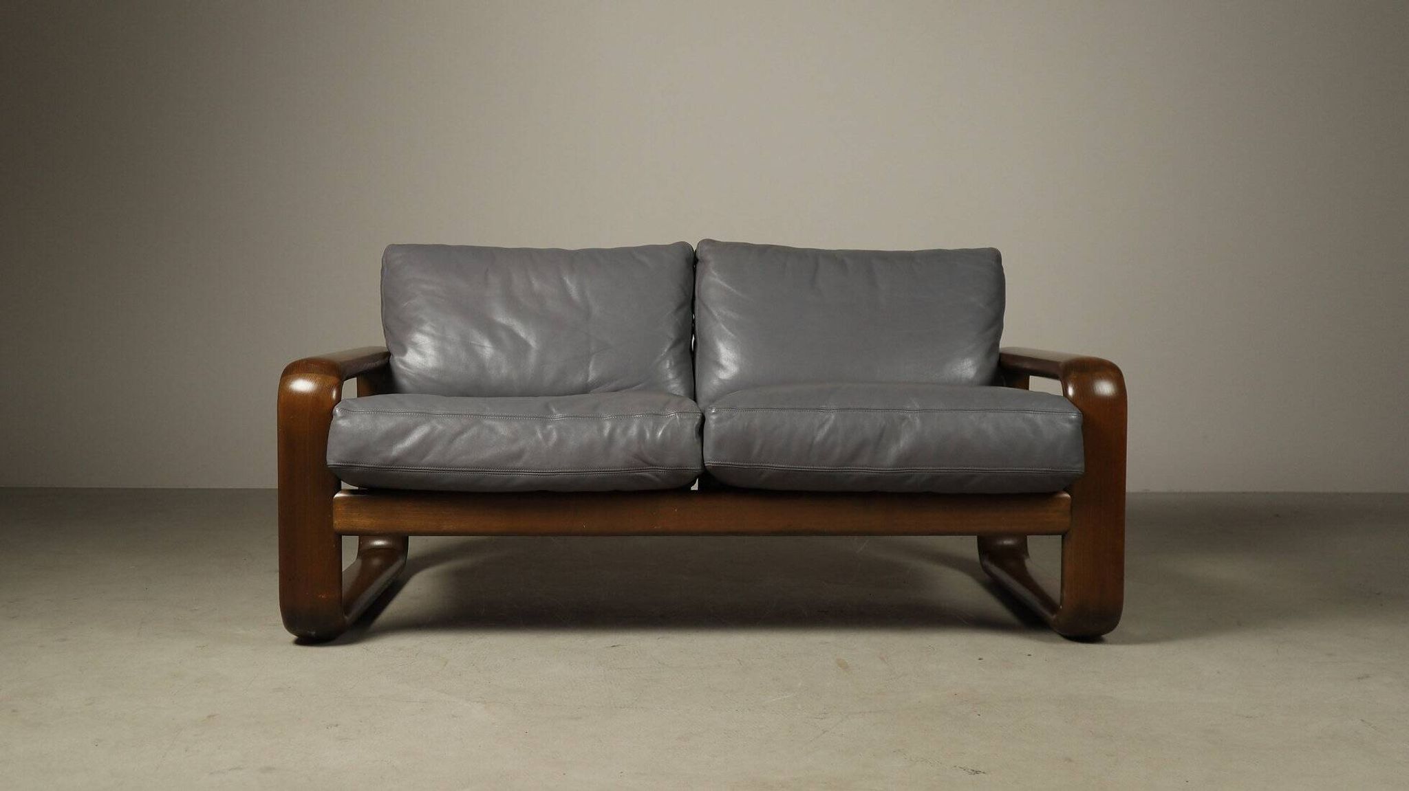 "Hombre" two-seat sofa by Burkhard Vogtherr for Rosenthal Furniture, 1970s