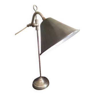 Swan neck sheet metal lamp 1930/1950