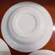 Set of 4 deep plates, Gien earthenware.
