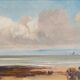 Oil on panel yvonne blossier seaside goemon xxe collector