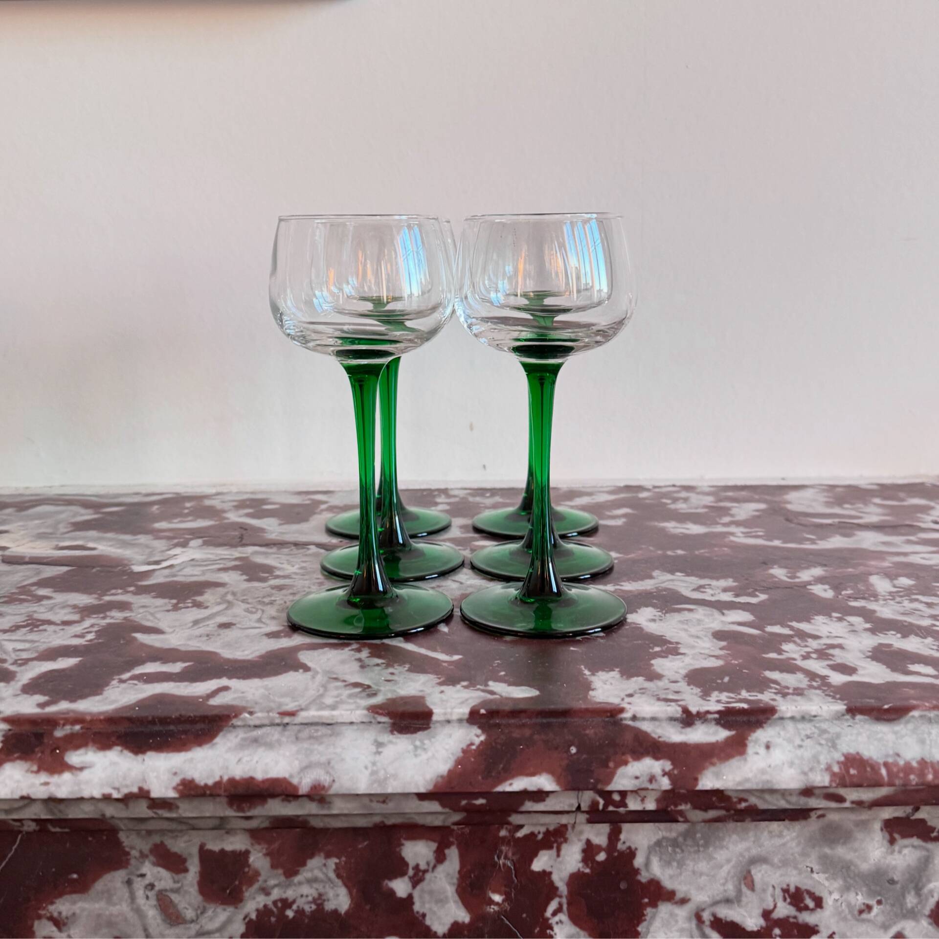 Alsace white wine glasses Luminarc
