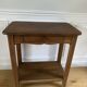 Console, meuble d'appoint vintage 1 tiroir, en bois massif