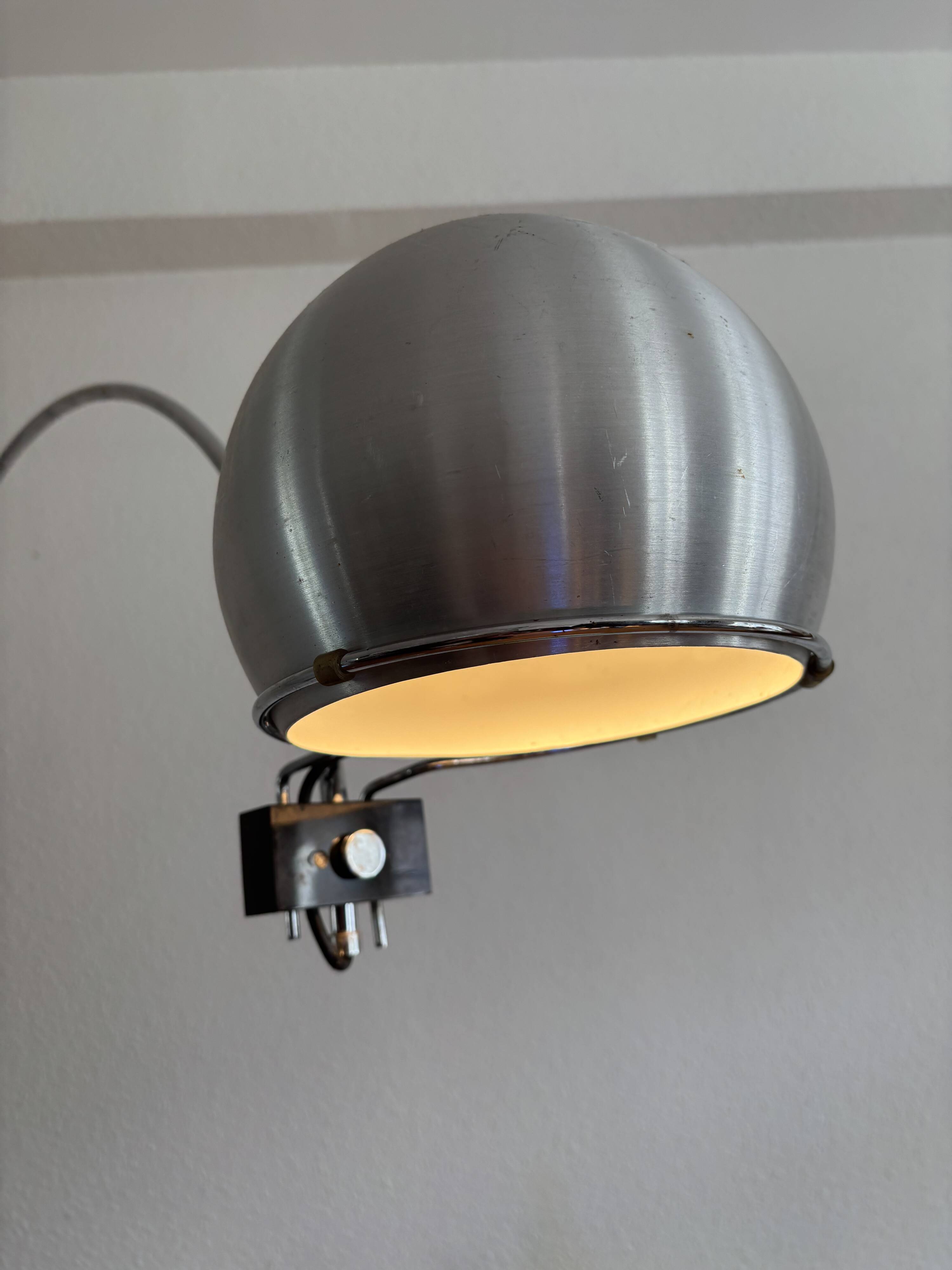 Space Age eyeball floor lamp Goffredo Reggiani 1970