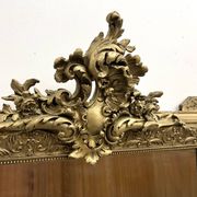 Napoleon III "rocaille" mercury mirror